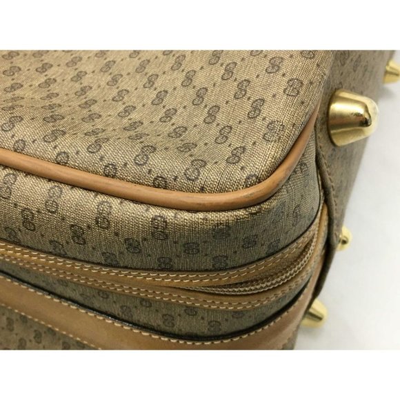 Gucci Large Micro GG Suitcase Luggage Bag 2g62 - Picture 9 of 12